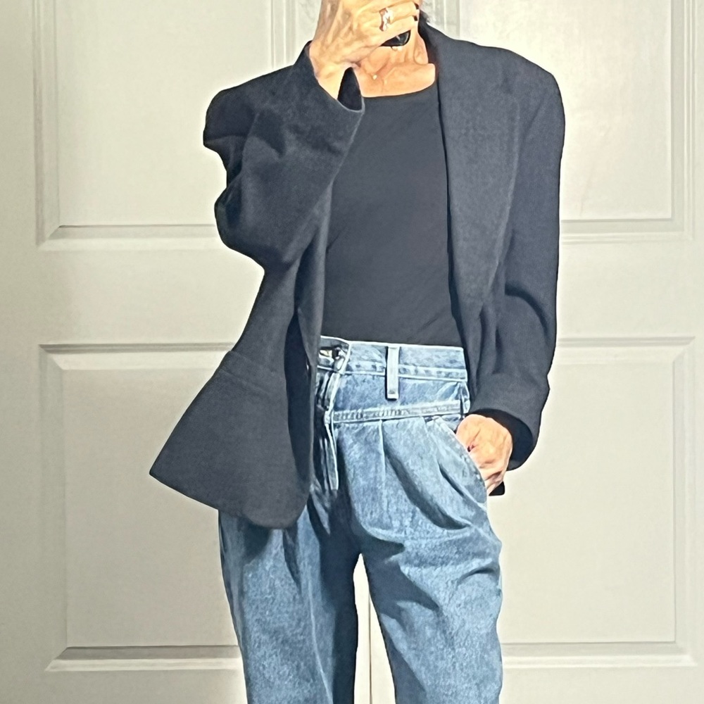 Pendleton vintage 100% wool single button jacket